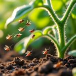 découvrez des astuces efficaces pour éliminer les moucherons sur vos plants de tomates et protéger vos cultures naturellement.