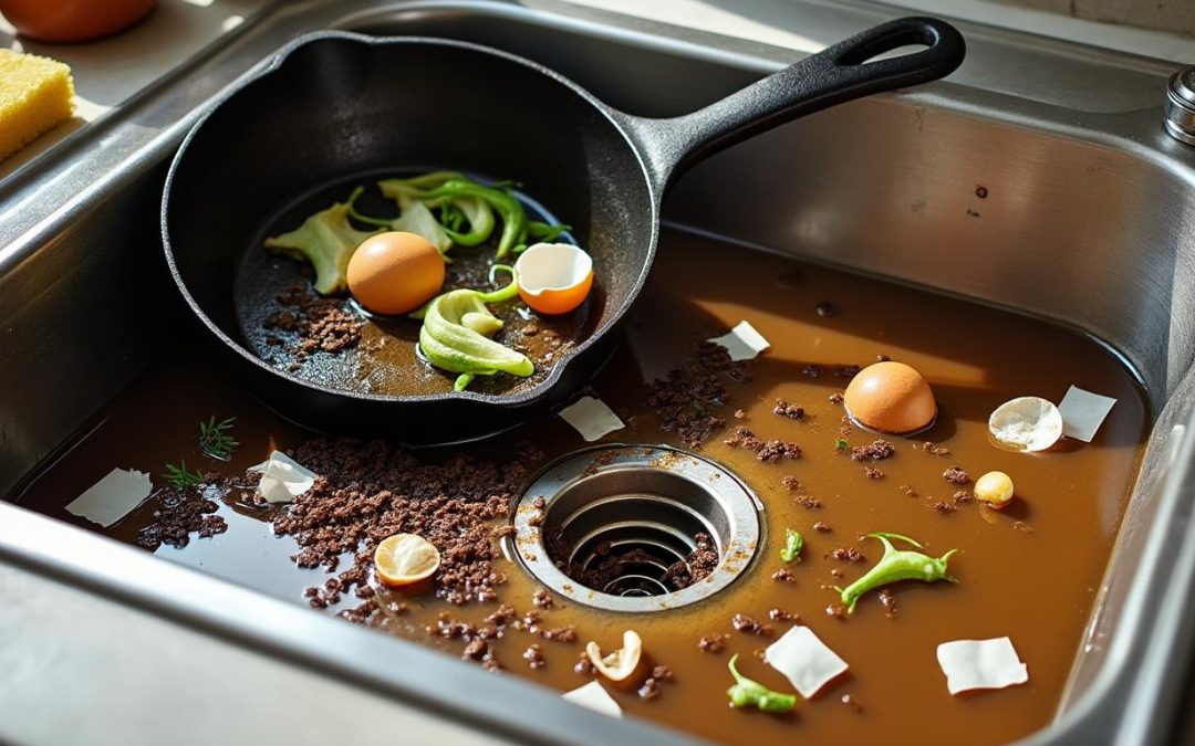 apprenez à reconnaître et éviter les mauvaises habitudes qui causent le bouchage de votre évier pour garantir un écoulement parfait et durable.
