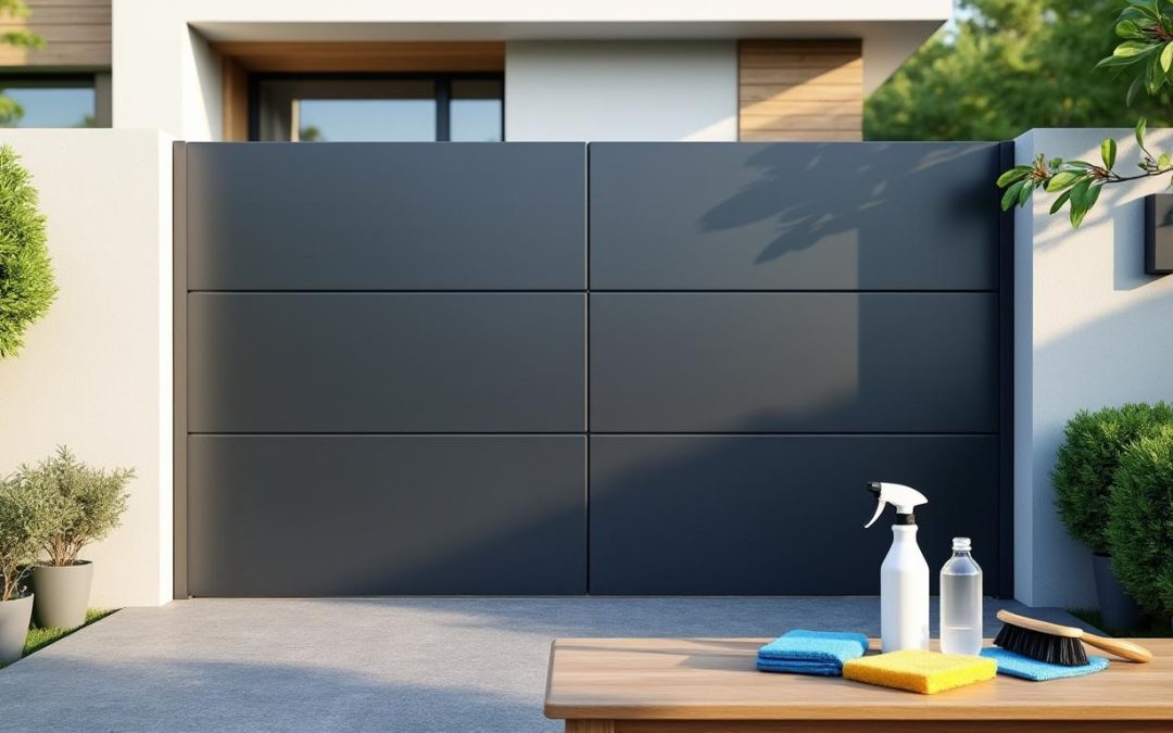 découvrez notre guide pratique pour entretenir et nettoyer efficacement votre portail en aluminium gris anthracite, afin de préserver son éclat et sa durabilité.