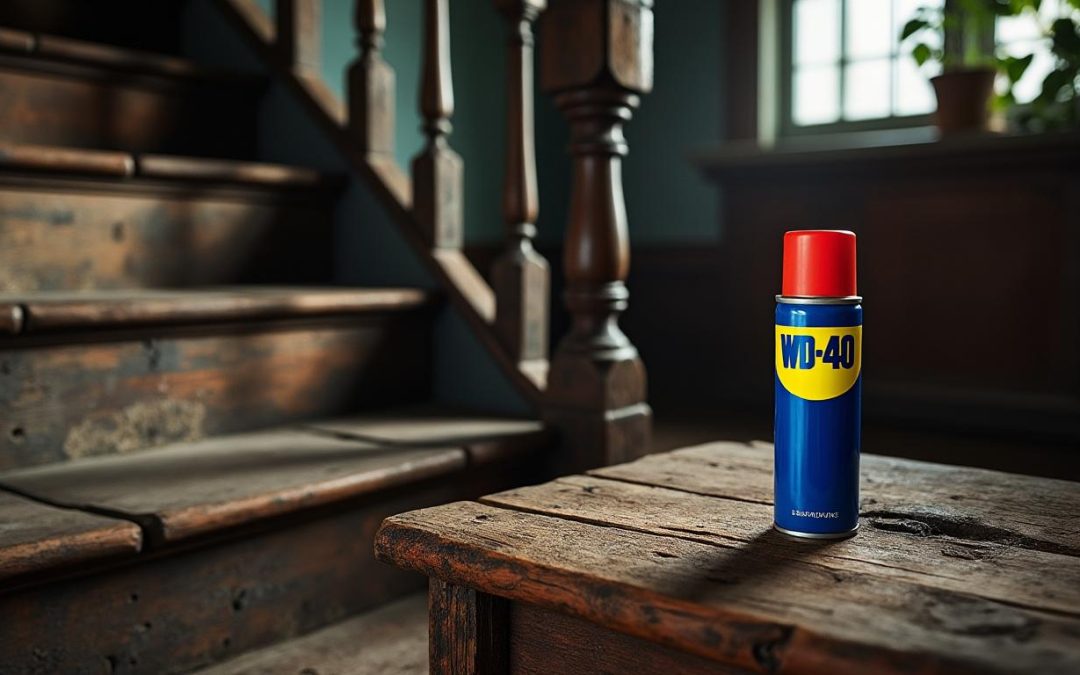 découvrez pourquoi le wd-40 n'est pas la solution idéale pour un escalier qui grince et quelles alternatives efficaces adopter pour un silence durable.