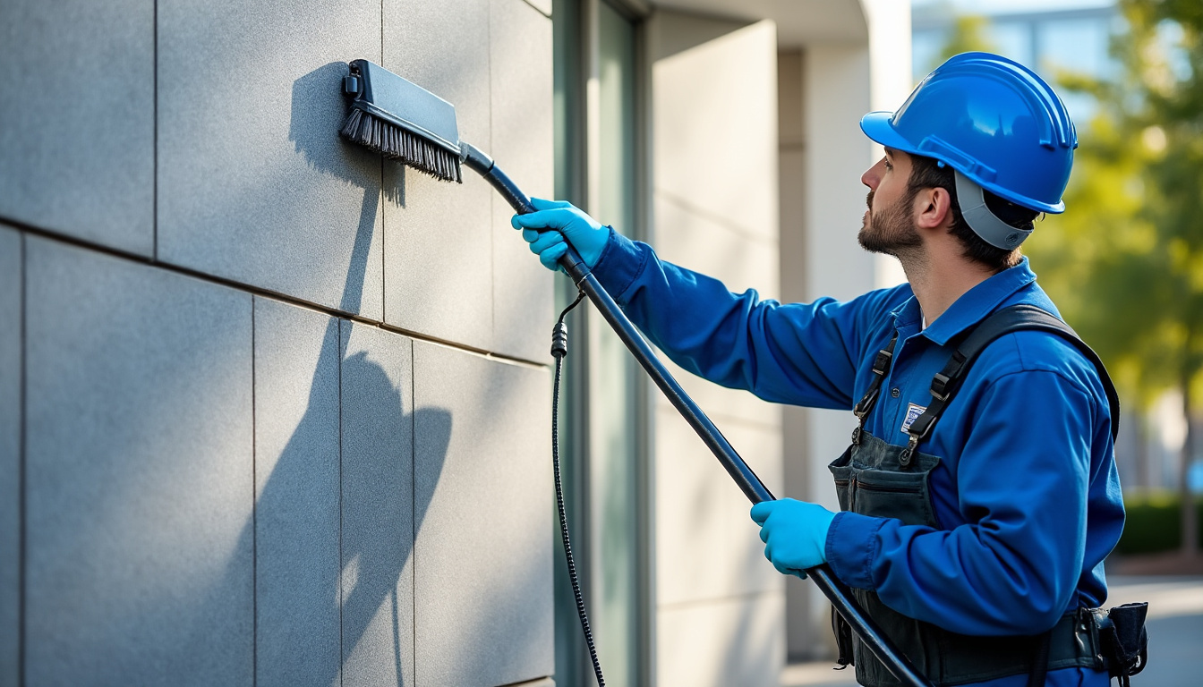 découvrez nos conseils et produits efficaces pour le nettoyage des façades en pierre reconstituée et redonnez à votre maison son éclat d'origine.